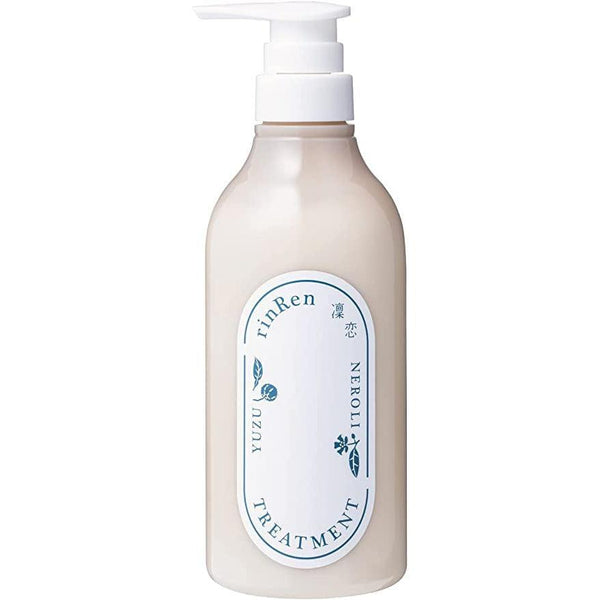 RinRen 트리트먼트 유자 & 네롤리 비건 헤어 스무딩 트리트먼트 480ml