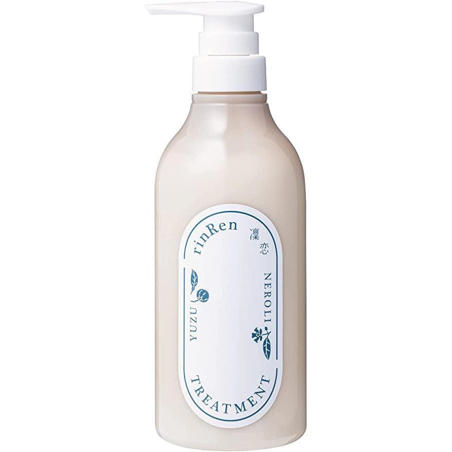 RinRen 트리트먼트 유자 & 네롤리 비건 헤어 스무딩 트리트먼트 480ml