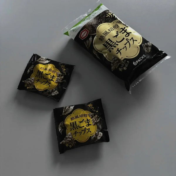 구로고마 흑임자 센베이 칩 60g (12봉입)