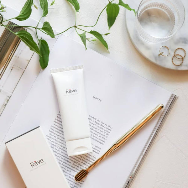 Rêve Allbe 천연 달걀 껍질 젤 치약 유기농 허브 맛 80g