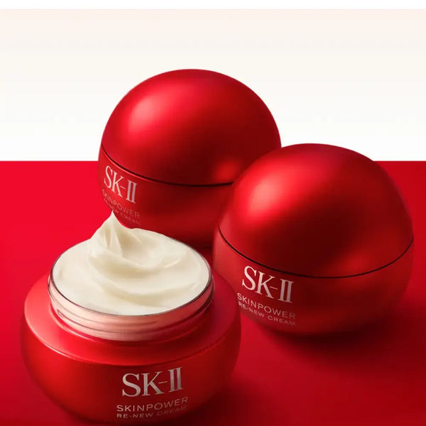 SK-II 스킨 파워 리뉴 크림 플럼핑 앤 에이지 케어 뷰티 크림 50g