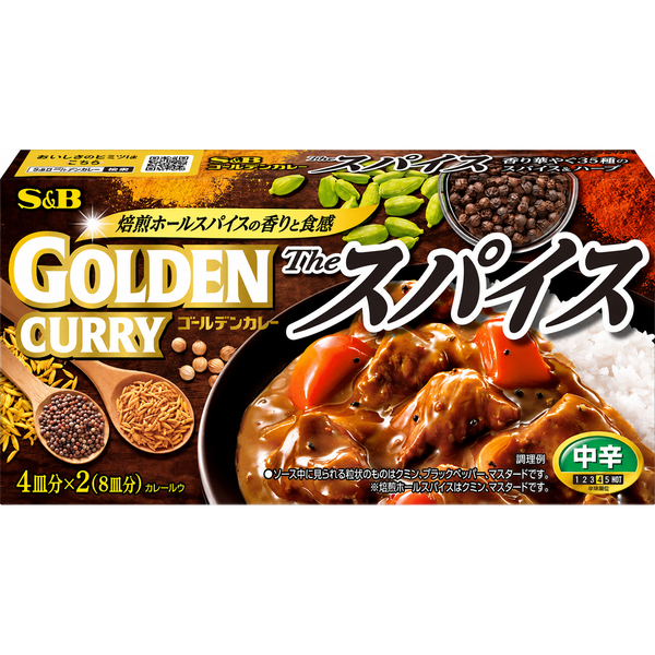 에스비 푸드 프리미엄 골든 일본 카레 루 블록 160g
