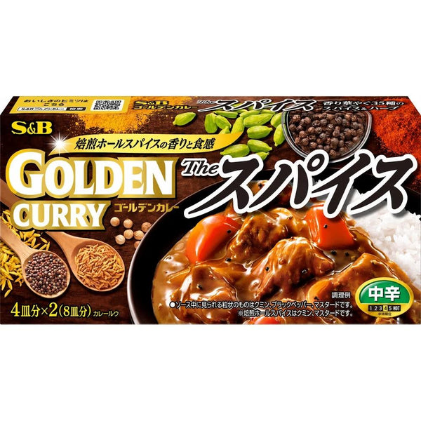 에스비 푸드 프리미엄 골든 일본 카레 루 블록 160g
