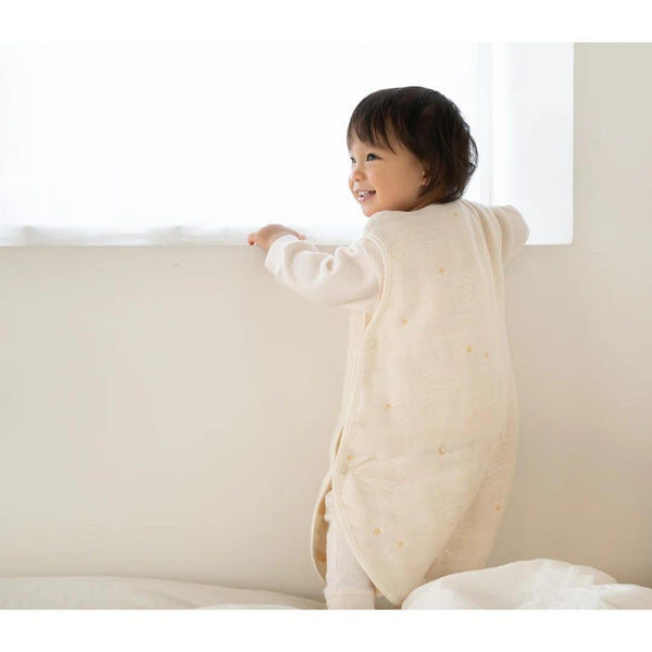 산데시카 푹신한 모슬린 아기 수면 색 착용 가능한 침낭