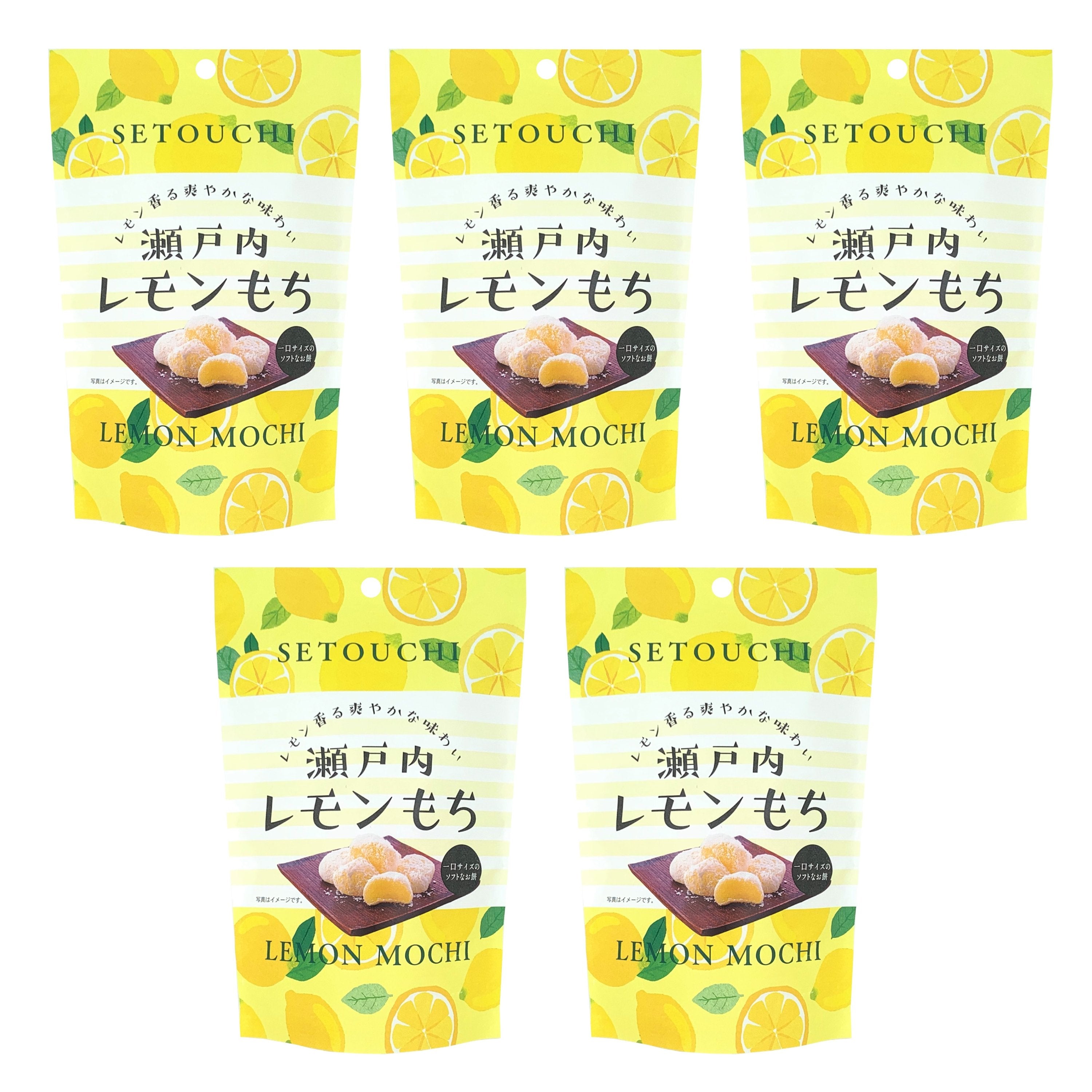 세이키 한 입 크기 찹쌀떡 세토우치 레몬맛 130g (5개입)