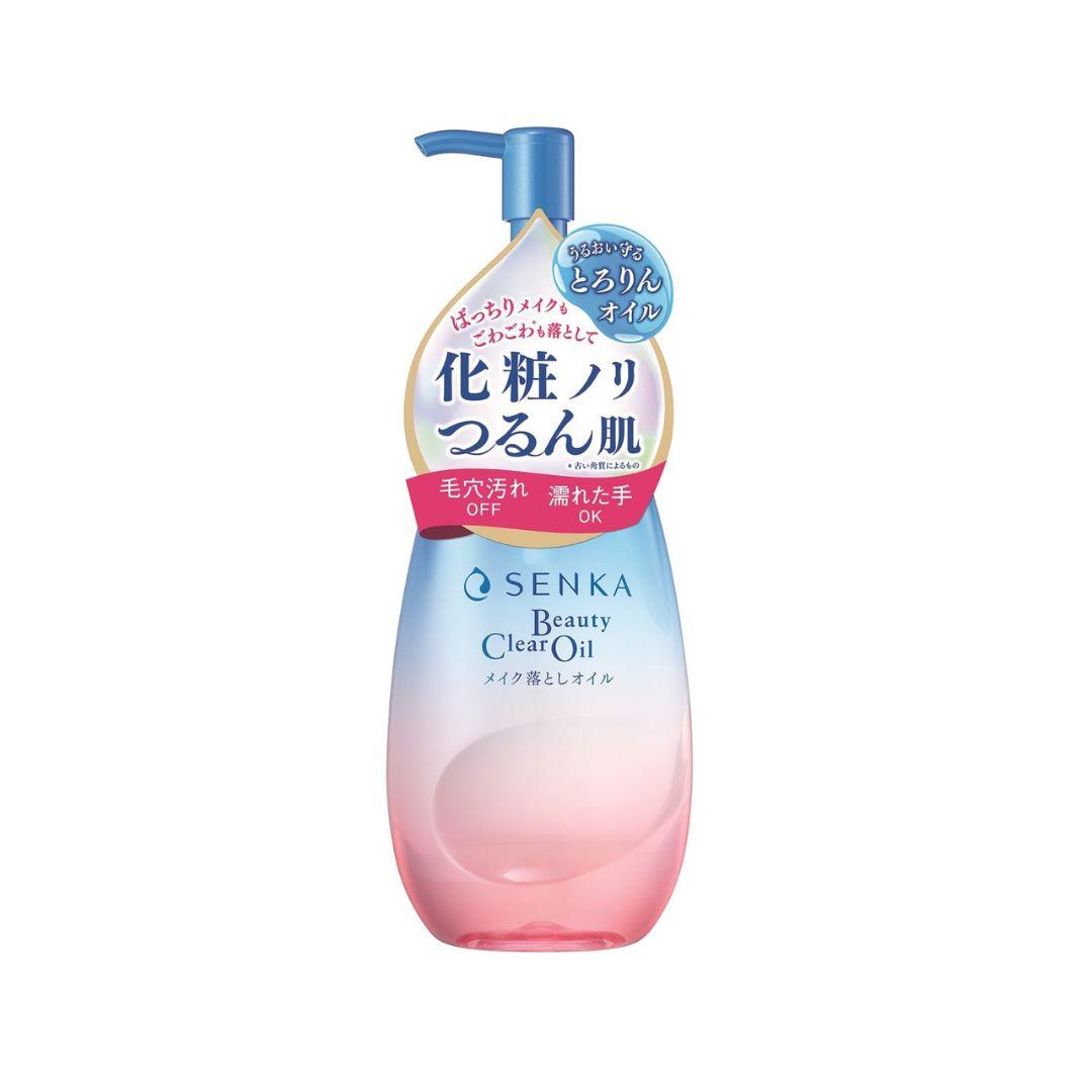 센카 뷰티 클리어 오일 스무스 투명한 메이크업 리무버 200ml