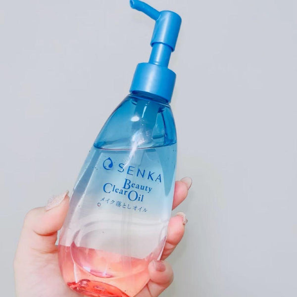 센카 뷰티 클리어 오일 스무스 투명한 메이크업 리무버 200ml