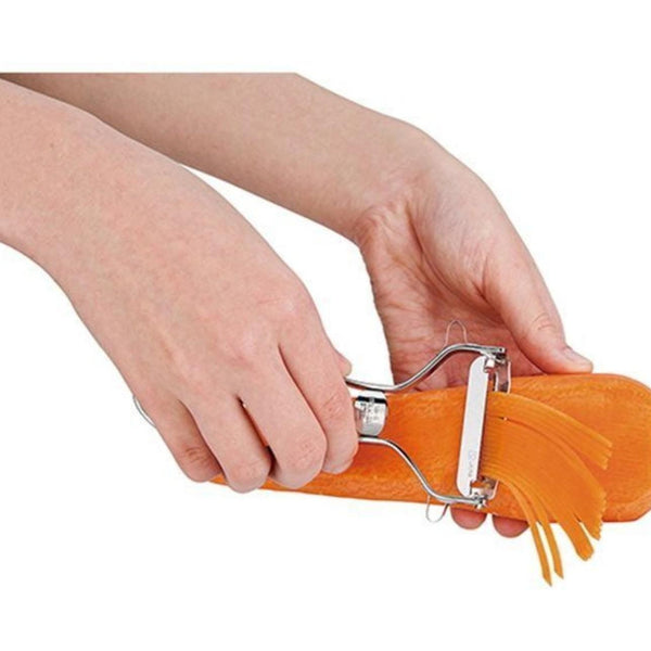 시모무라 프로 그레이드 가니쉬 필러 채 썬 야채 필러