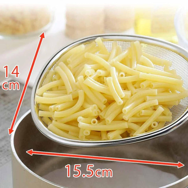 시모무라 스테인리스 파인 메쉬 스쿠프 스트레이너 30.5cm