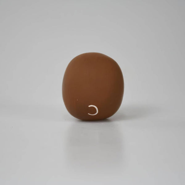 시라카와 다루마 귀여운 곰 다루마 인형 행운의 부적 4.5cm