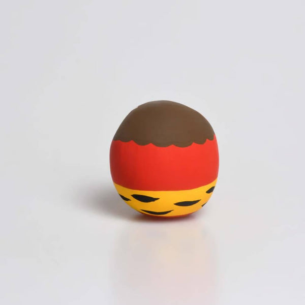 시라카와 다루마 악마 레드 오니 다루마 인형 행운의 부적 4.5cm
