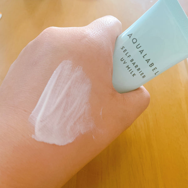 아쿠아라벨 셀프 베리어 UV 밀크 선스크린 SPF50+ 45g