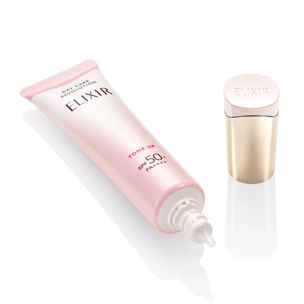 시세이도 엘릭서 데이 케어 다기능 톤업 에멀젼 베이비 핑크 SPF 50+ 35g