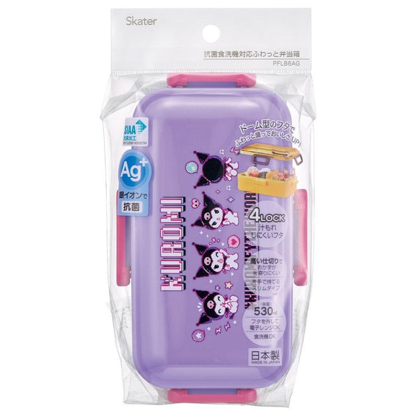 스케이터 쿠로미돔 도시락통 전자레인지용 귀여운 도시락통 530ml