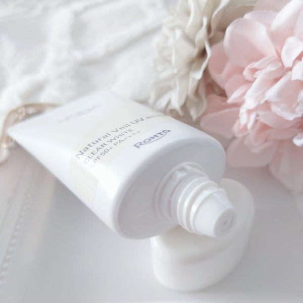 스킨 아쿠아 내추럴 베일 UV 에센스 클리어 화이트 선스크린 SPF50+ 50g