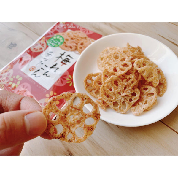 소칸우메렌콘칩 매실맛 연근칩 18g (6개입)
