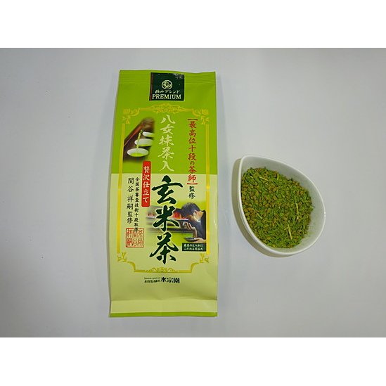 스이소엔 겐마이차 현미 녹차 & 야메 말차 블렌드 150g