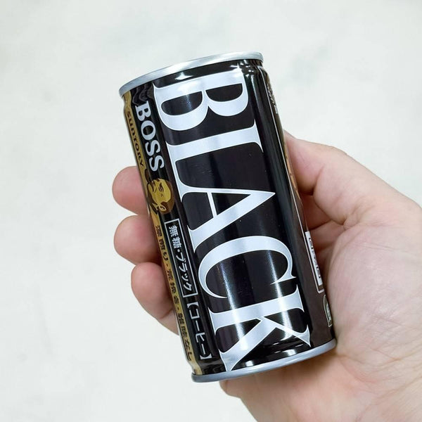 보스 흑설탕 프리 캔커피 다크 로스트 부드러운 맛 185g