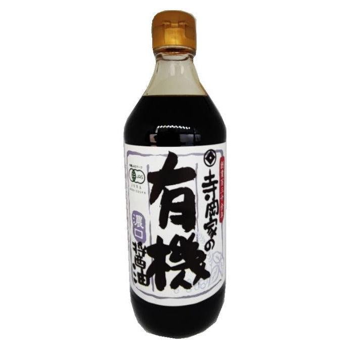 테라오카 고이쿠치 간장 유기농 일본 흑간장 500ml