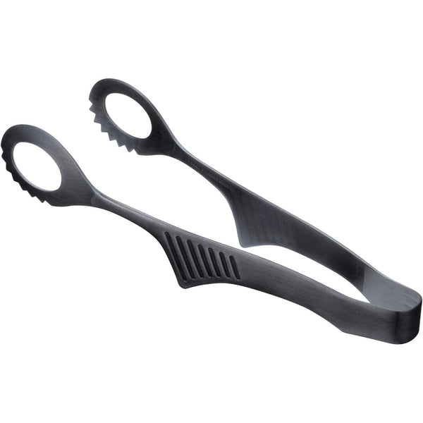 토다이 매트 블랙 스테인레스 스틸 뷔페 클레버 집게 218mm