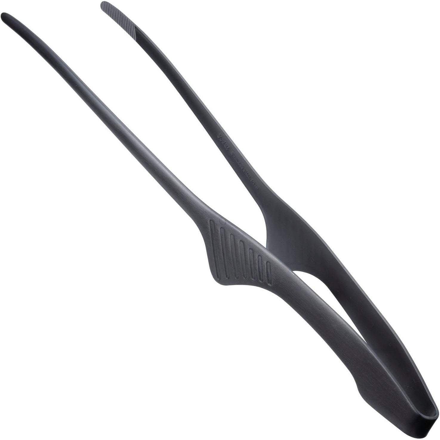 토다이 매트 블랙 스테인레스 스틸 야키니쿠 BBQ 클레버 집게 240mm