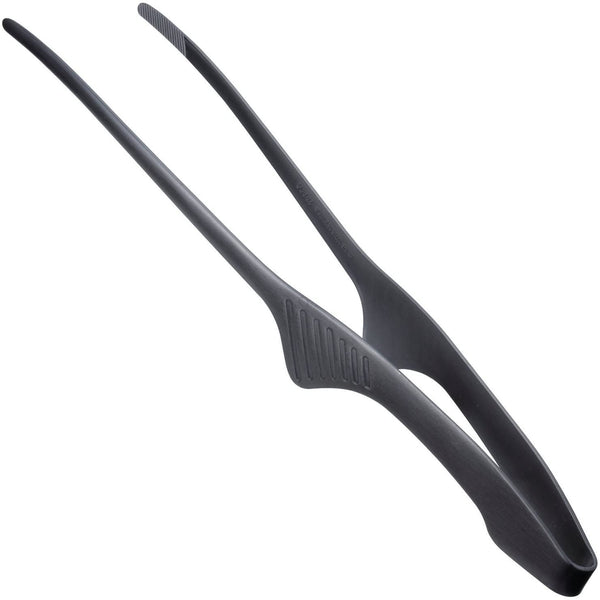토다이 매트 블랙 스테인레스 스틸 야키니쿠 BBQ 클레버 집게 240mm