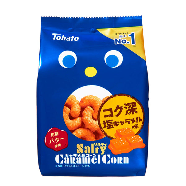 토하토 솔티 카라멜 옥수수 솔티드 버터 카라멜 옥수수 퍼프 67g (3봉지)