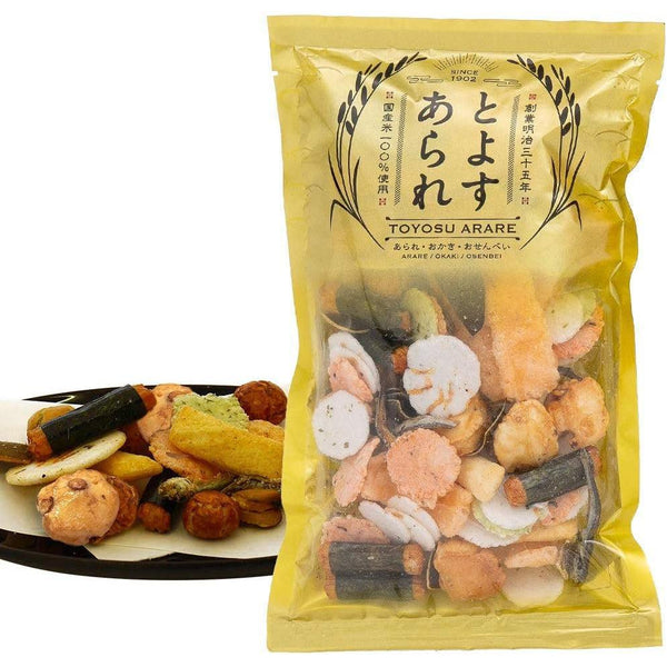 도요스 아라레 일본 센베이 9종 모듬 80g (3개입)