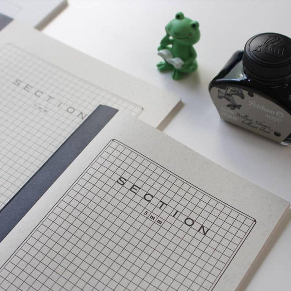 츠바메 노트 A4 프리미엄 풀스 페이퍼 그리드 노트 5mm 80페이지