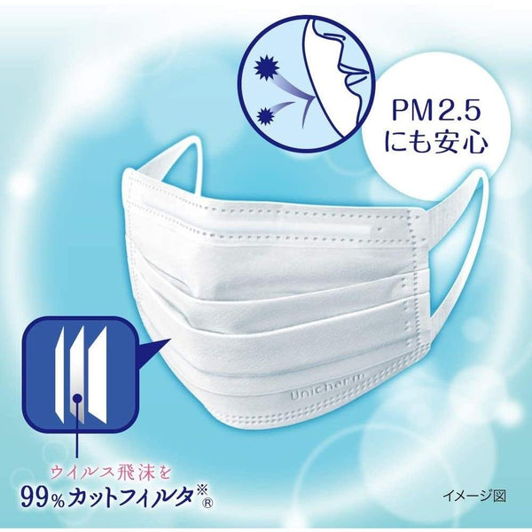 유니참 초회석 페이스 마스크 레귤러 사이즈 30ct.