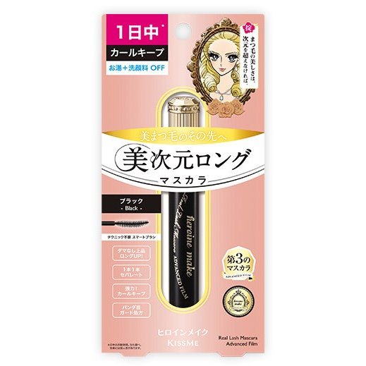 히로인메이크 리얼 래쉬 마스카라 내추럴 & 컬 어드밴스드 필름 블랙 6g