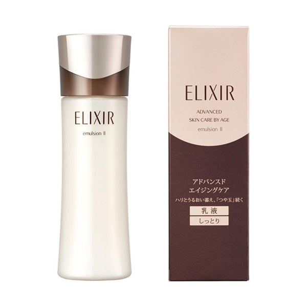 시세이도 엘릭서 어드밴스드 스킨 케어 바이 에이지 에멀젼(안티에이징 스킨 글로잉 페이스 밀크) 130ml