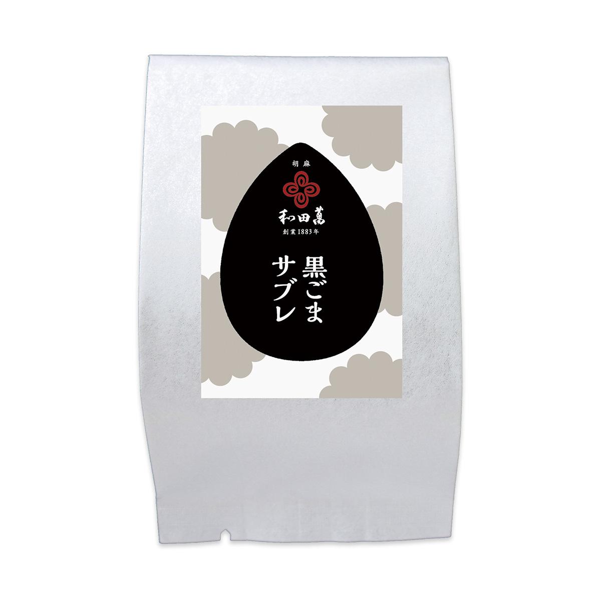 와다만 크리스피 리치 흑임자 사블레 쿠키 40g