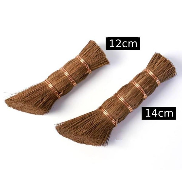 수제 생분해성 팜 섬유 접시 수세미 12cm