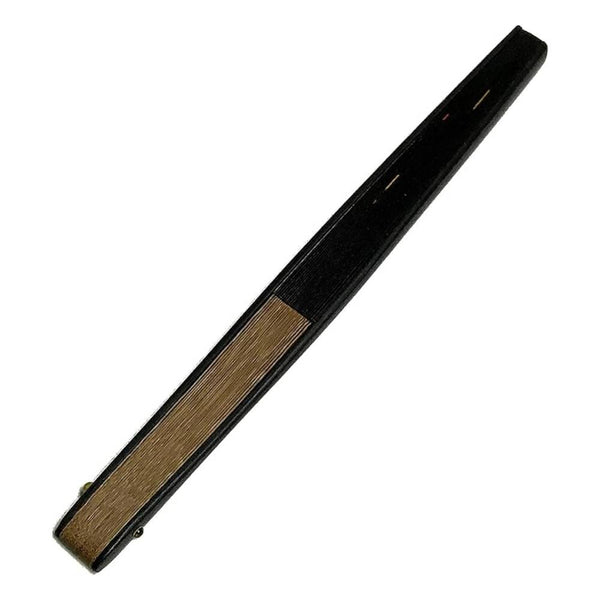 Yamani 반딧불 디자인 블랙 센수 휴대용 접이식 팬 22.5cm