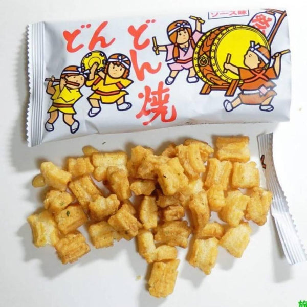 야오킨 돈돈야키 일본식 퍼프 스낵 소스맛 (15팩)