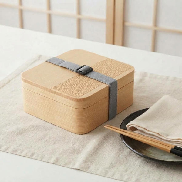 Yellow Studio Adjustable Elastic Bento Box Lunch Belt Band