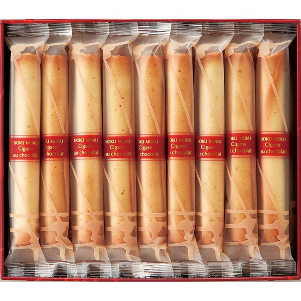 Yoku Moku Cigare au Chocolat 일본 시가 초콜릿이 들어있는 쿠키 18개