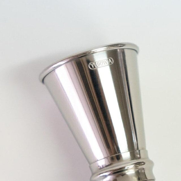 Yukiwa 일본 지거 바 측정 컵(눈금 포함) 28ml/43ml(1oz/1.5oz)