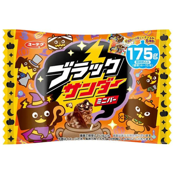 유라쿠 블랙썬더 할로윈 초콜릿 미니바 175g