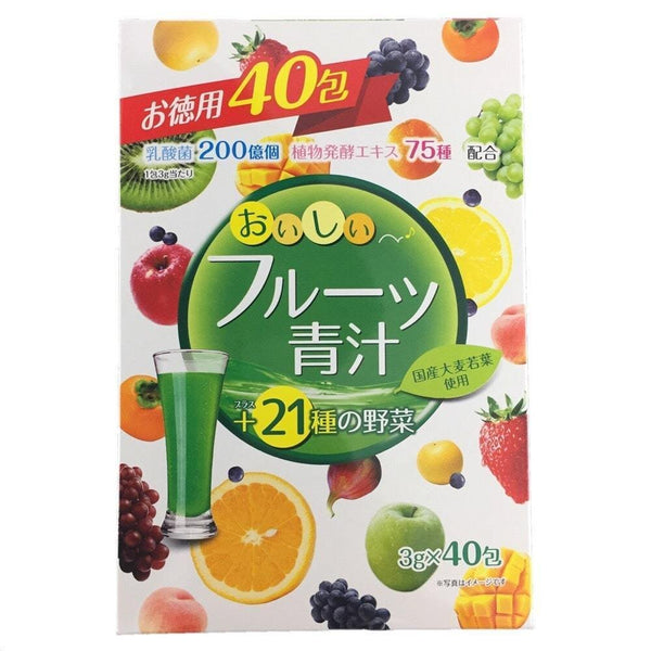 유와 오이시 혼합 과일 아오지루 녹즙 40포